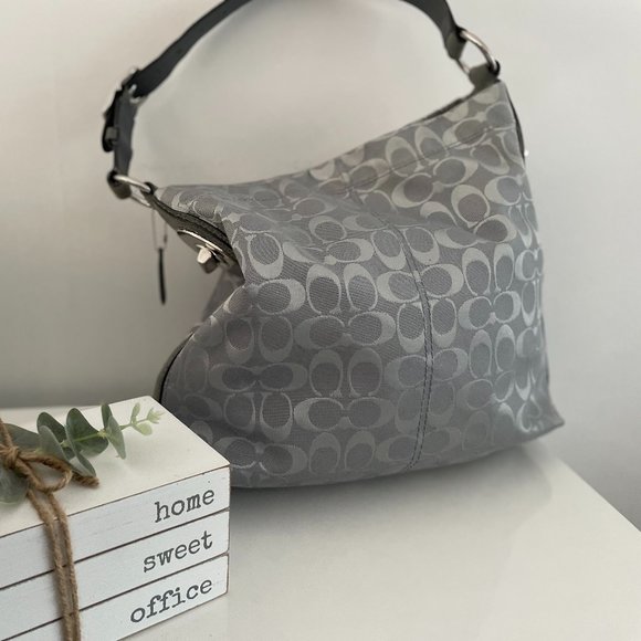 Grey Coach Purse - Picture 1 of 3